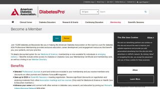 Become a Member | American Diabetes Association - Diabetes Pro