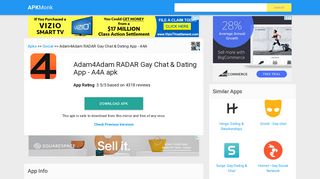 Adam4Adam RADAR Gay Chat & Dating App - A4A Apk Download ...