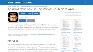 Download Adam4Adam Gay Dating Radar GPS Mobile App | Android ...