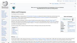 Adam and Company - Wikipedia