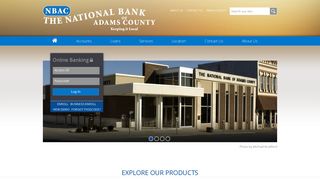 Welcome to The National Bank of Adams County