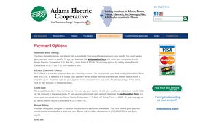 Adams Electric Cooperative | Payment Options