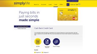 Apply Online Credit Card in UAE, Best Cash Back Credit ... - SimplyLife