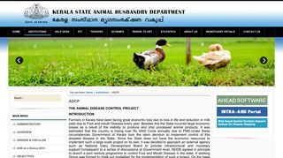 ADCP - Directorate of Animal Husbandry