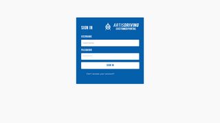 ADCP: Login Page