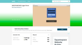 adcp.ahdk.gov.in - ADCP/ASCAD Login Form - ADCP Ahdk - Sur.ly