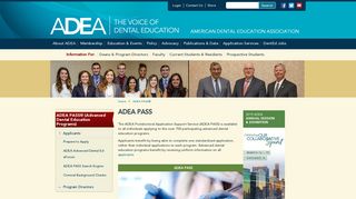 ADEA PASS - American Dental Education Association