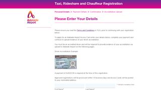 Taxi, Rideshare and Chauffeur Registration - ADVAM