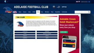 The Club - AFC.com.au - Adelaide Football Club