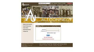 Adelphi University: Home Page - Login