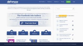 Facebook & Google Ads Academy - AdEspresso