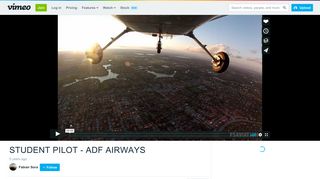 STUDENT PILOT - ADF AIRWAYS on Vimeo