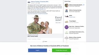 The National ADF Family Health Program... - Defence Families of ...