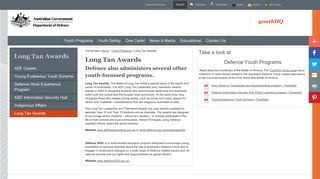 YouthHQ - Long Tan Awards