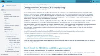 Configure Office 365 with ADFS Step-by-Step - SURFconext - Services ...