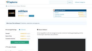 AdGlare Reviews and Pricing - 2019 - Capterra