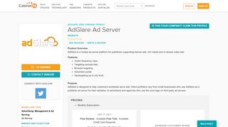 AdGlare Ad Server | AdGlare | CabinetM