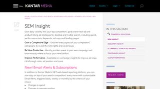 SEM Insight | Kantar Media