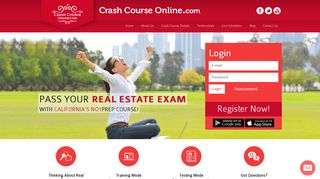 Salesperson and broker real estate exam crash course