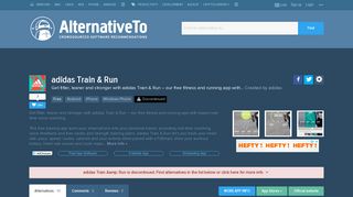 adidas Train & Run Alternatives and Similar Apps - AlternativeTo.net