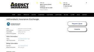 Adirondack Insurance Exchange - Agency Insurance Brokers