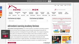 Adirondack Learning Academy Reviews | TheHomeSchoolMom