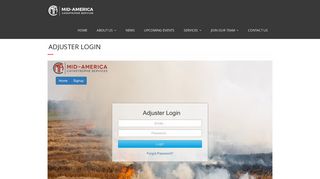 Adjuster Login – Mid America Catastrophe