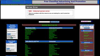 AdlandPro Free Classifieds and Promotion Partner Page - Angelfire