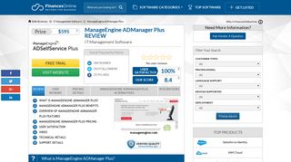 ADManager Plus Reviews: Overview, Pricing and Features