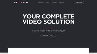 Aniview Video Advertising Solutions: Ad Server, Ad Player, Ad ...