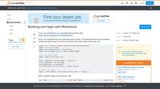 Booking.com login with Mechanize - Stack Overflow