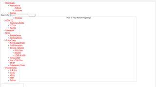 Admin Page Finder - TechCens.Com