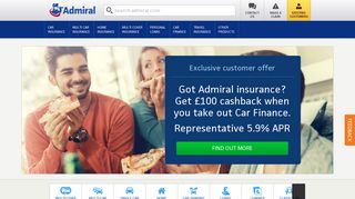 Admiral.com - Car, MultiCar and MultiCover Insurance Quotes