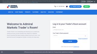 Log in to your Trader's Room account - Admiral Markets