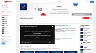 Admiral Markets UK - YouTube
