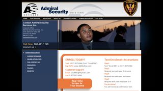 Admiral Security Services - PayActiv Enrollment and Login