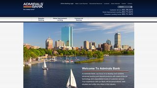 Admirals Bank | Welcome