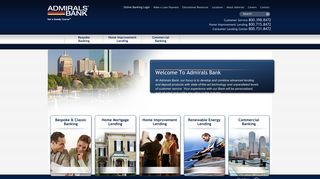 Welcome To Admirals Bank | Admirals Bank