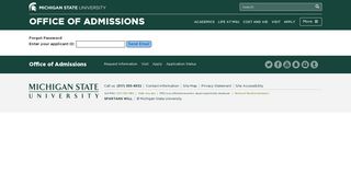Office of Admissions | MSU - MSU Admissions - Michigan State ...
