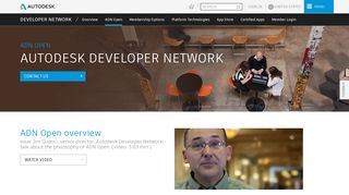 Autodesk Developer Network Open | ADN