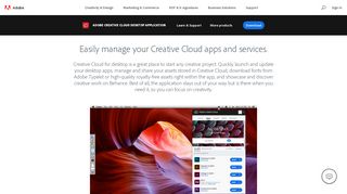 Adobe Creative Cloud desktop application