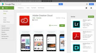 Adobe Creative Cloud - Apps on Google Play