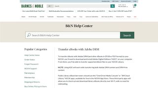 Transfer eBooks with Adobe DRM - Barnes & Noble