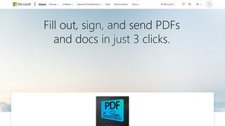 Buy PDF Fill & Sign - Microsoft Store