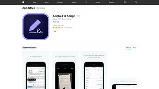 Adobe Fill & Sign on the App Store - iTunes - Apple