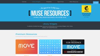 Free Adobe Muse Widgets - MUSE RESOURCES™