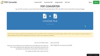 PDF Converter - Convert to PDF Online Free