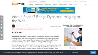 Adobe Scene7 Brings Dynamic Imaging to the Web - CMSWire