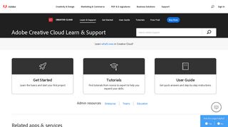 Adobe Creative Cloud Learn & Support - Adobe Help Center