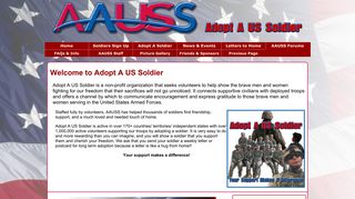 Adopt A US Soldier